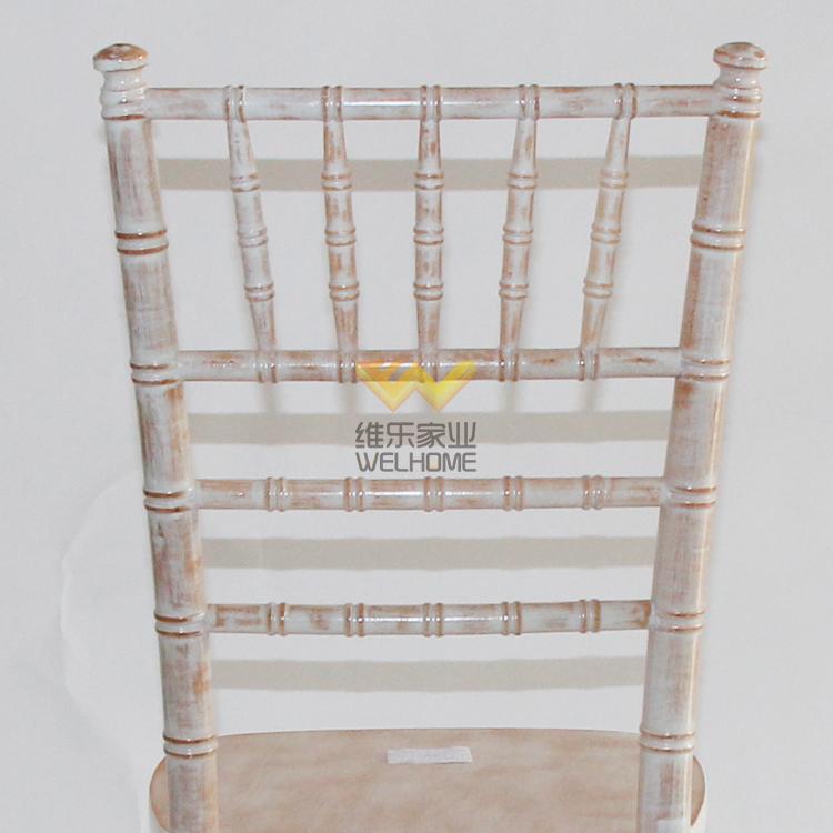limewash wooden camelot chair for wedding/event